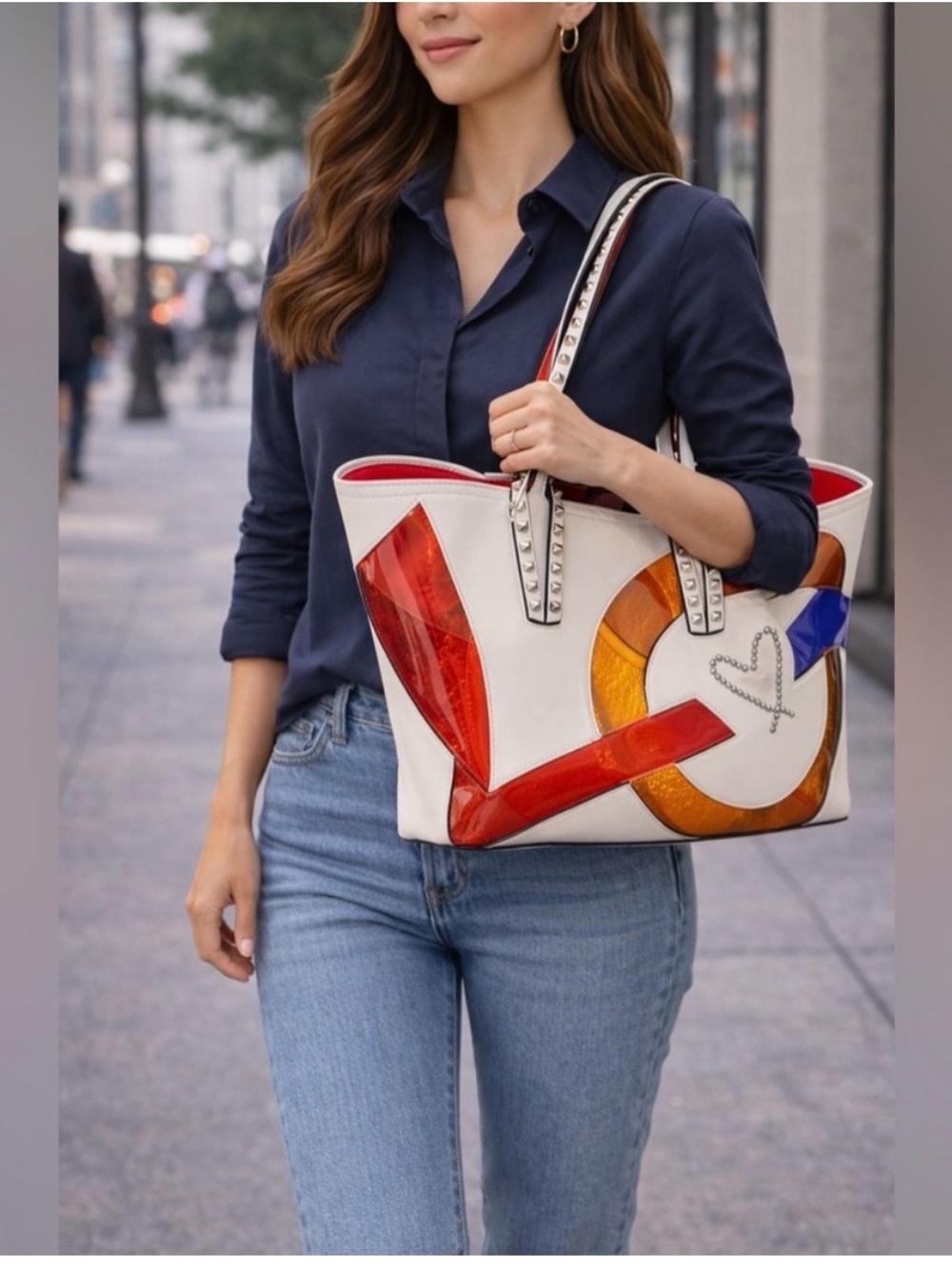 Christian Louboutin Cabata LOVE tote